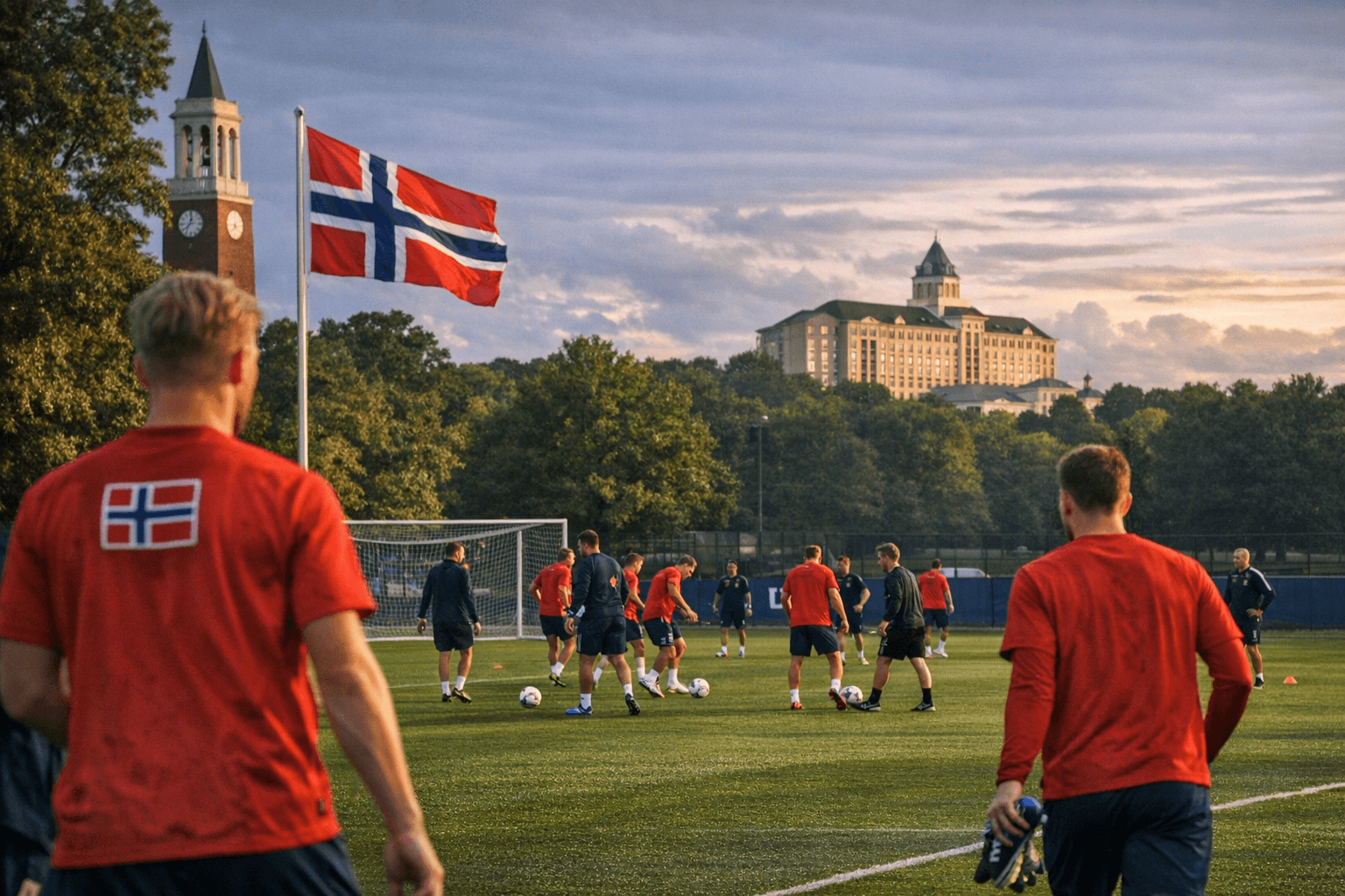 Norway Picks Grandover Greensboro as 2026 World Cup Base, Trains at UNCG