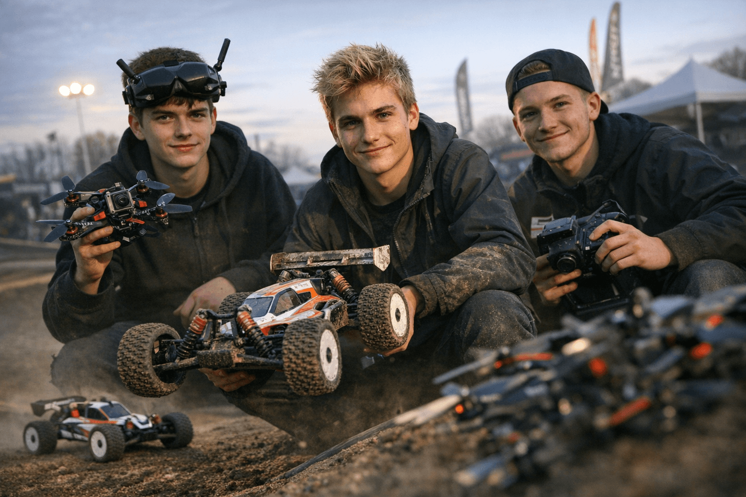 Hobbywing Signs Three Young European Drivers Bolstering RC and FPV Ties