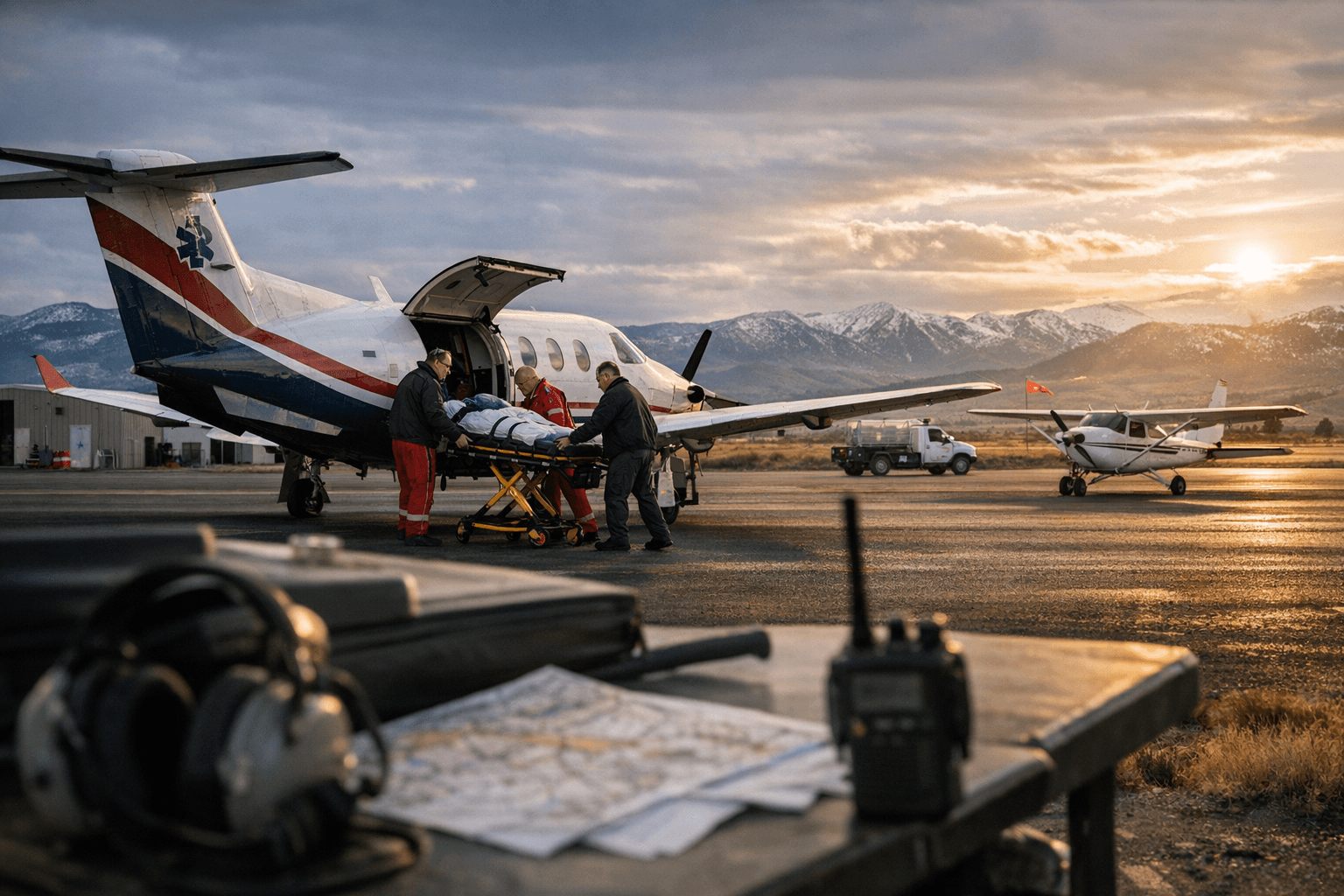 Baker City Airport Serves Tourism, Emergency Flights; Pilots Should Call Ahead