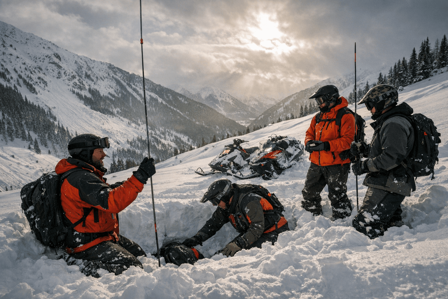 Motorized AIARE Level 2 Avalanche Course Jan. 24-25 in Halfway