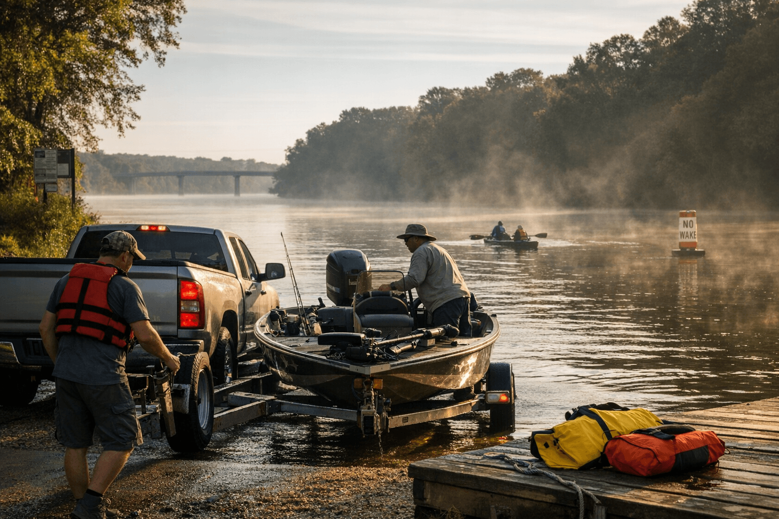 Shelton Landing, County Ramps and Safety Guide for Alabama River Access