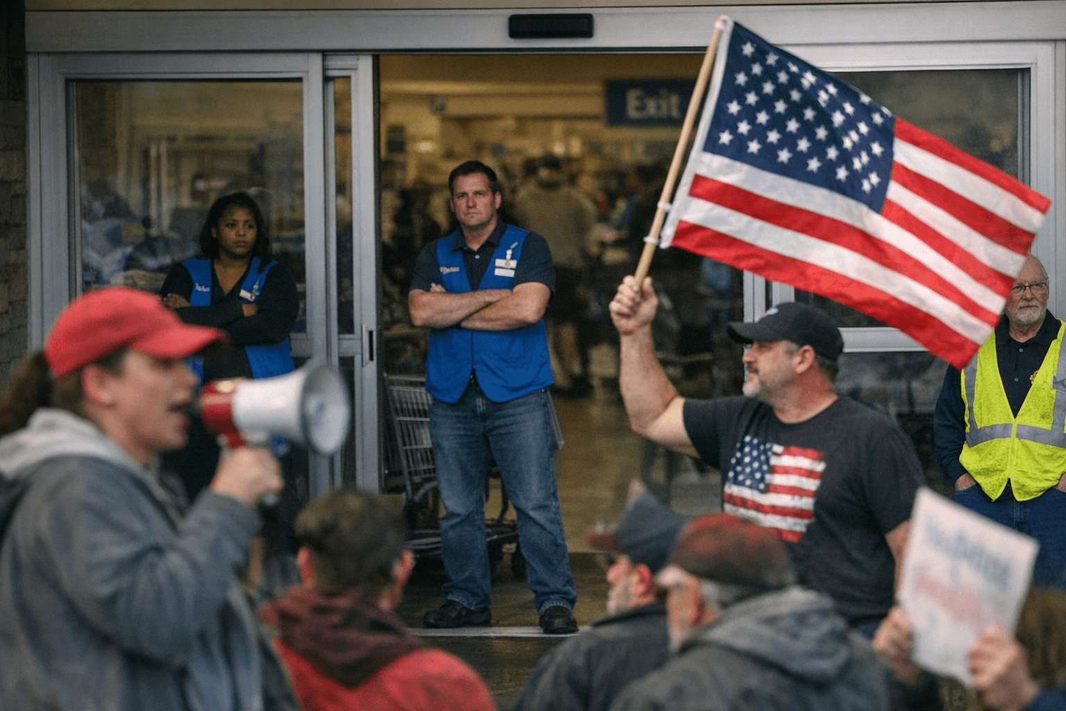 Free America Walkout Disrupts Walmart Stores, Tests Attendance and Scheduling