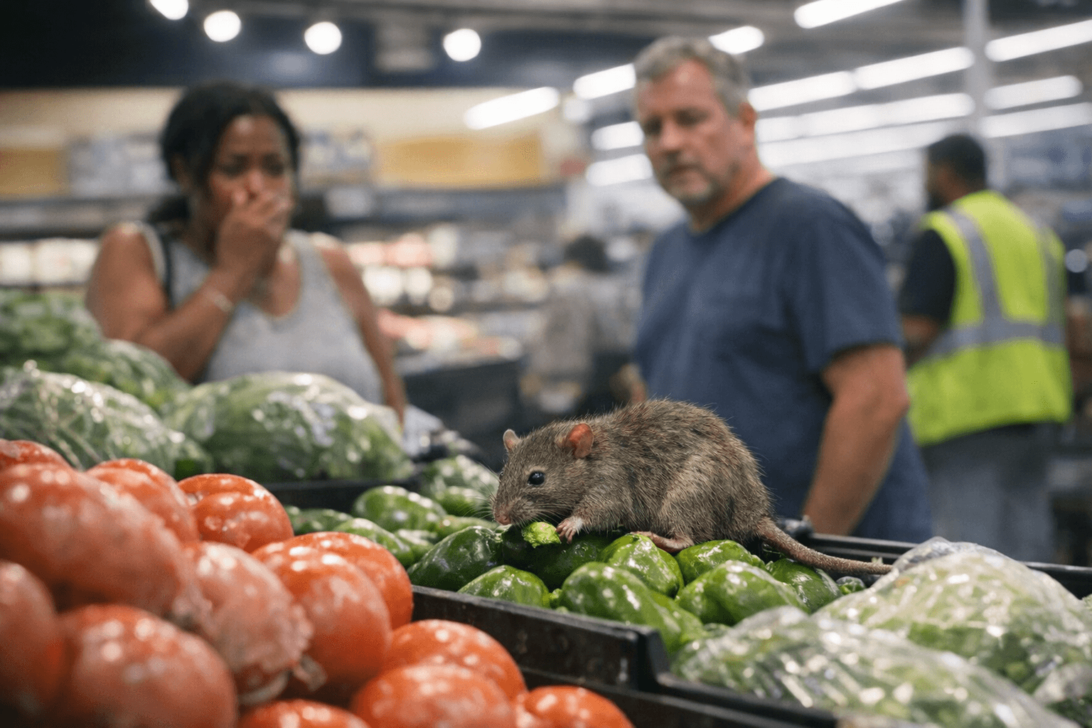 Second Viral Video Shows Rodent on Produce at Humble Walmart