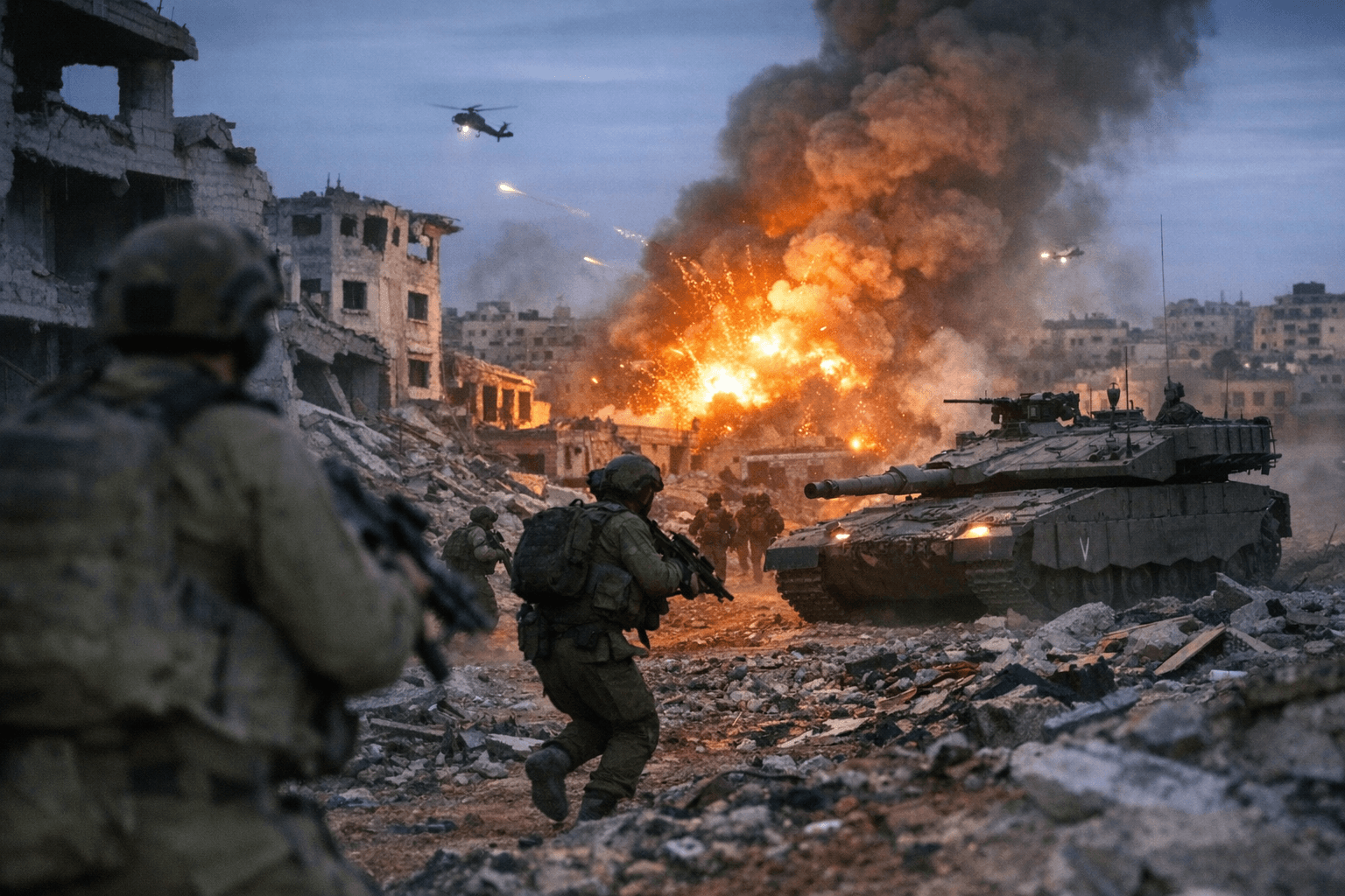 Israel launches large-scale Gaza operation to find last hostage, seek ceasefire gains