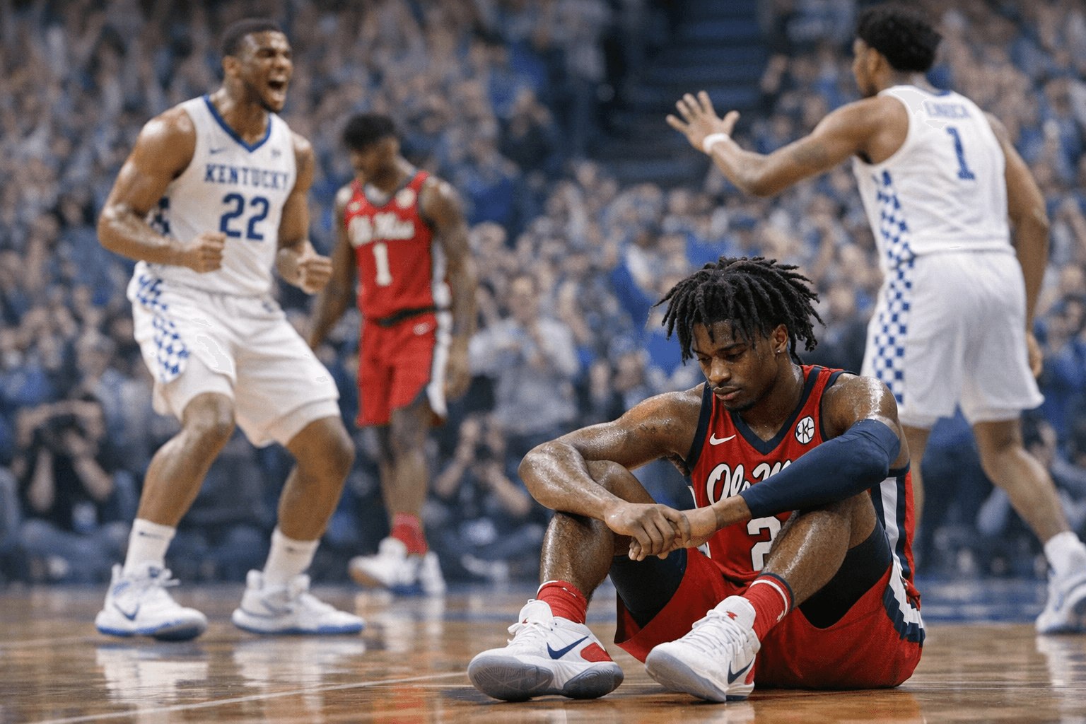 Storr's 20 Not Enough as Ole Miss Falls 72-63 at Kentucky