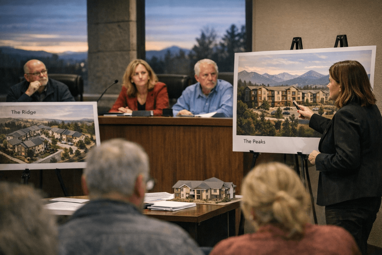 Castle Pines Planning Commission studies affordable housing overlay, approves two site plans