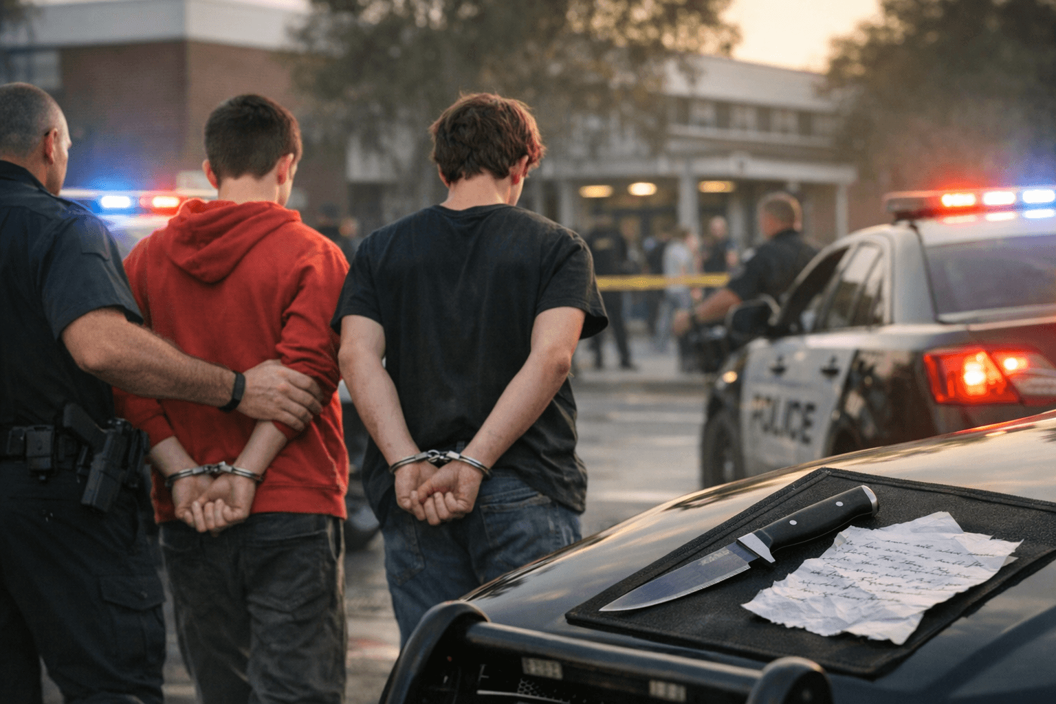 Two Lake Brantley Students Arrested with Knife, Charged in Attempted Murder