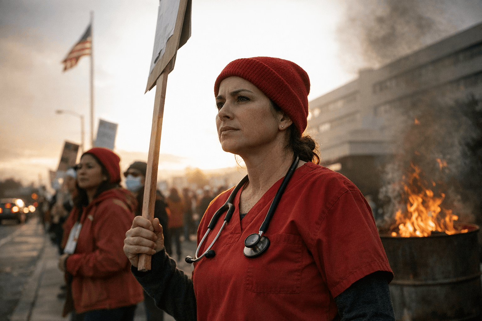 31,000 Kaiser nurses begin open-ended strike over staffing and pay