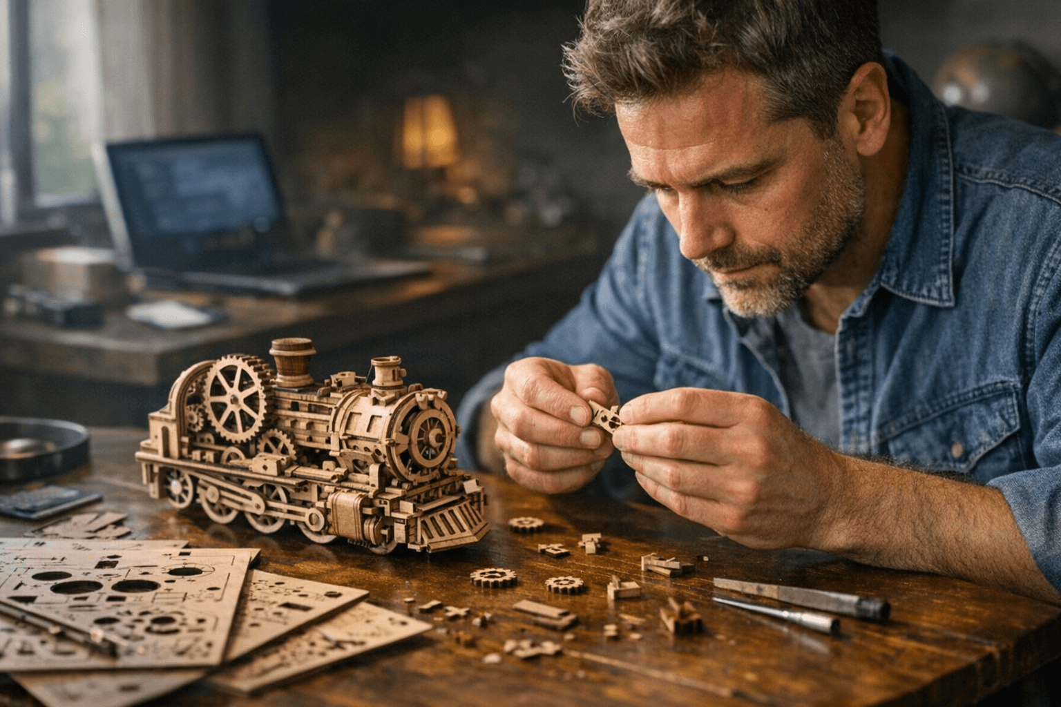 ROKR 3D Mechanical Kits Offer Mindful Break from Screens