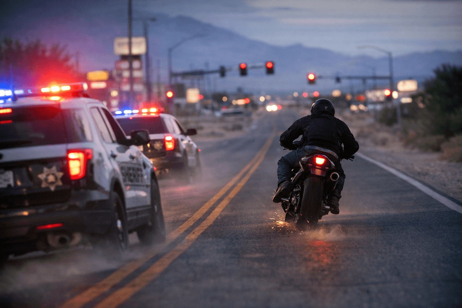 Nye County Sheriff's Office asks public to ID felony-evading Pahrump motorcyclist