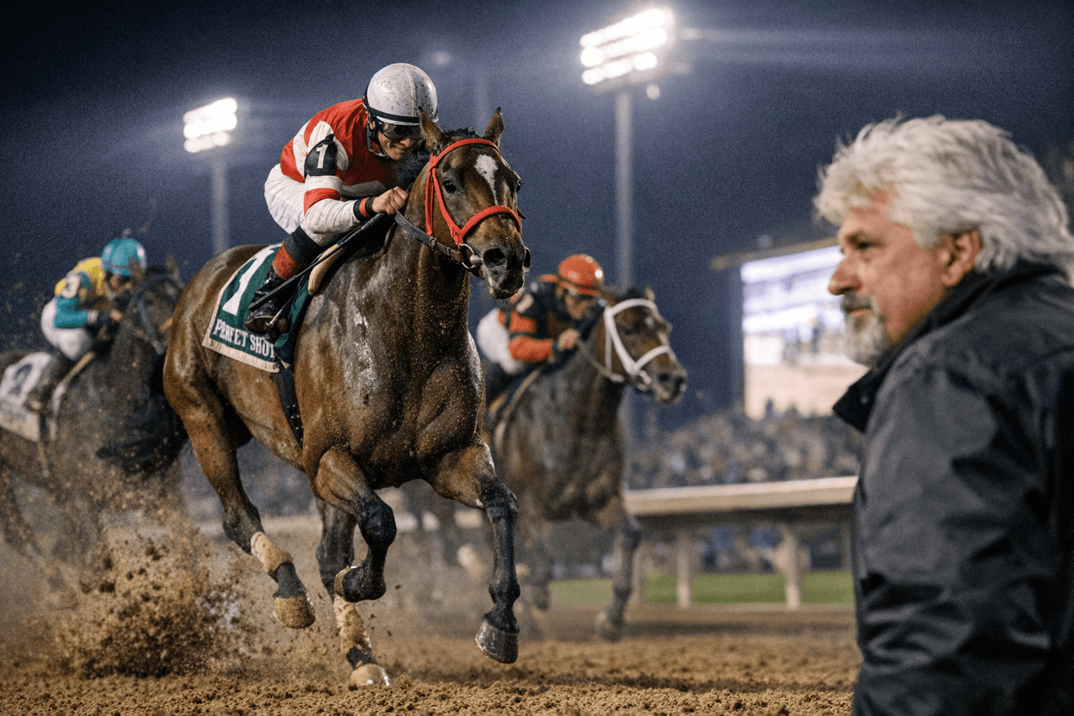 Perfect Shot rallies from midpack, gives Asmussen fifth straight Houston Ladies Classic