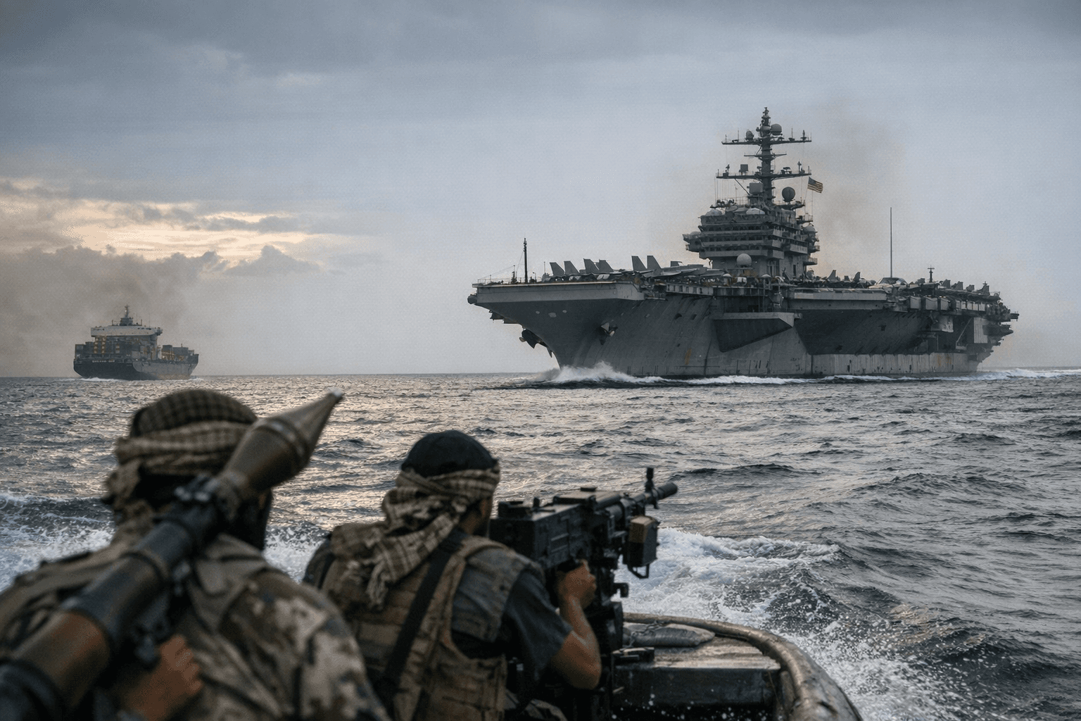 Houthi threat raises risk to Red Sea shipping as U.S. carrier heads in