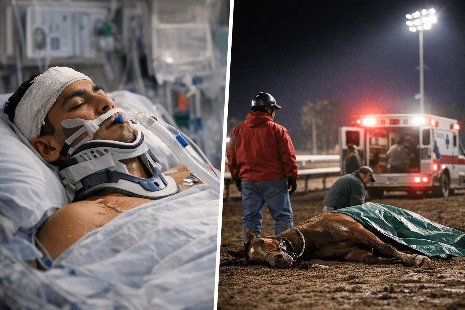 Los Alamitos Spill: Cruz Mendez Undergoes Spinal Surgery, Filly Euthanized
