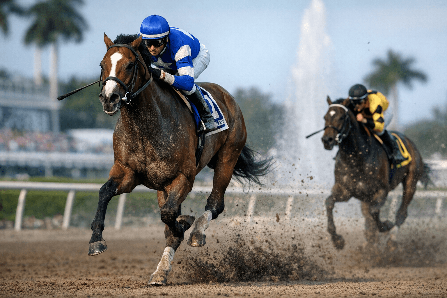 Canaletto Romps Eight Lengths, Code Review Shines in Gulfstream 3-Year-Old Debut