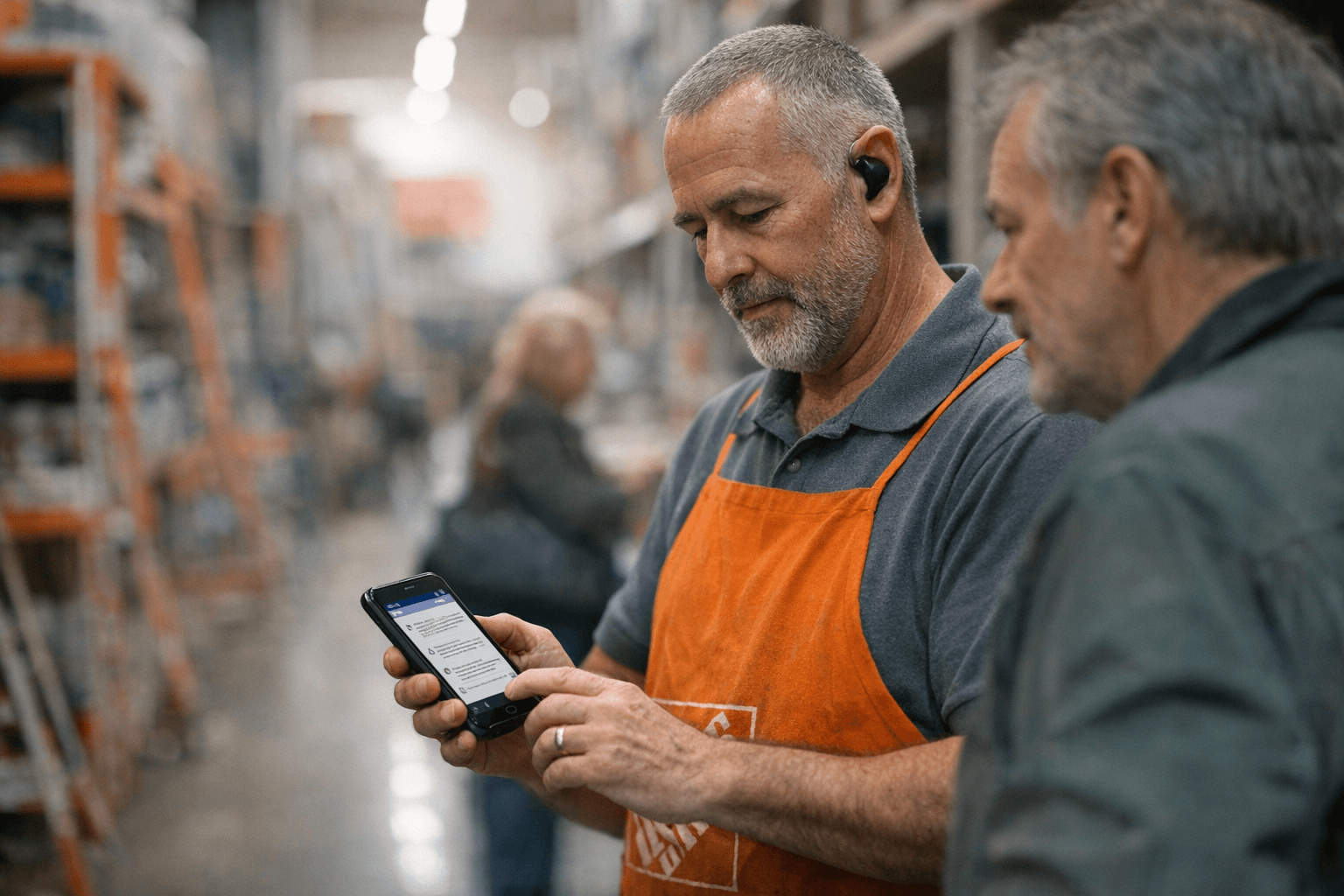 Home Depot Associate Uses AI Hourly to Improve Customer Service on Floor