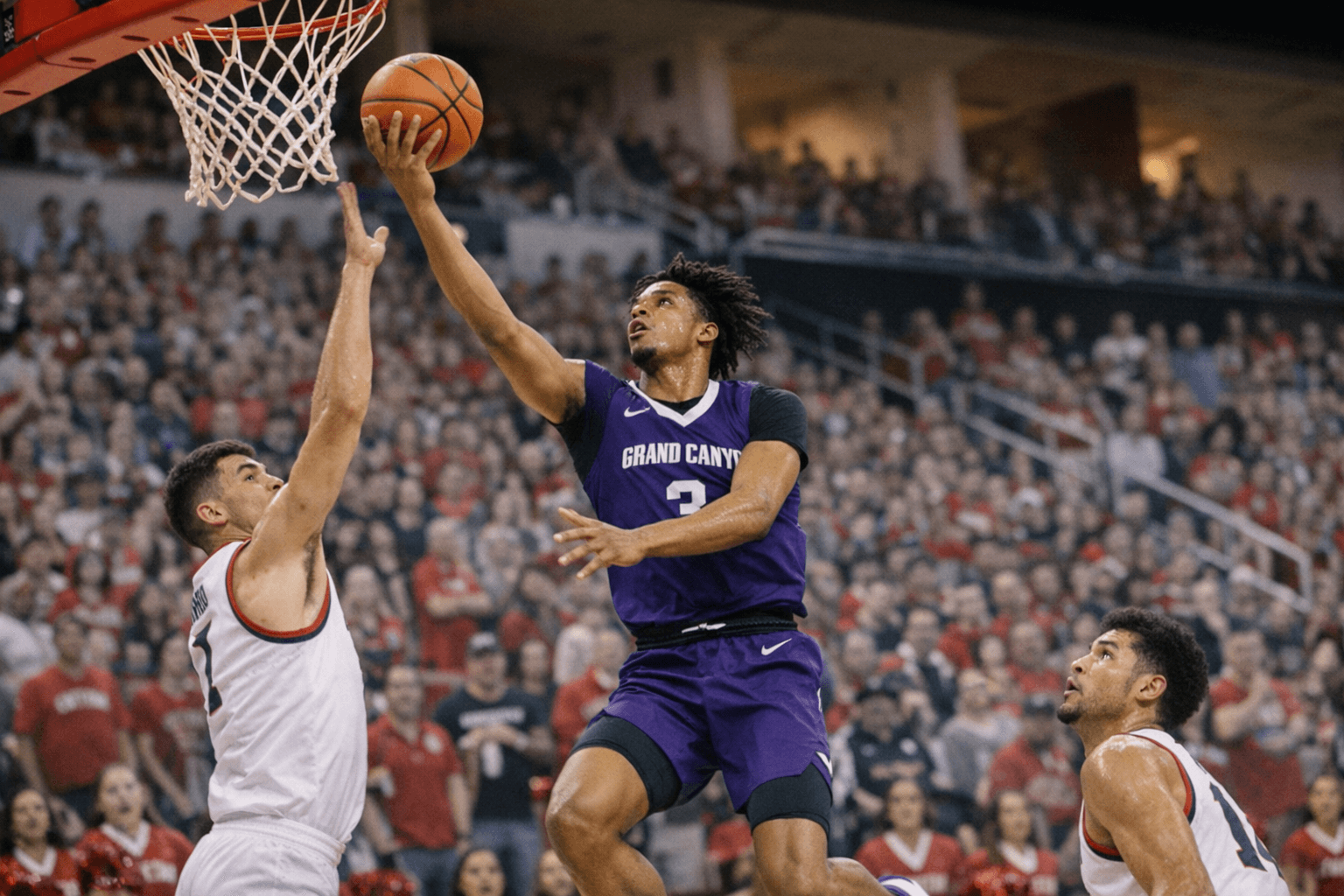 Henley’s 23-10 Propels Grand Canyon Past Fresno State 68-57