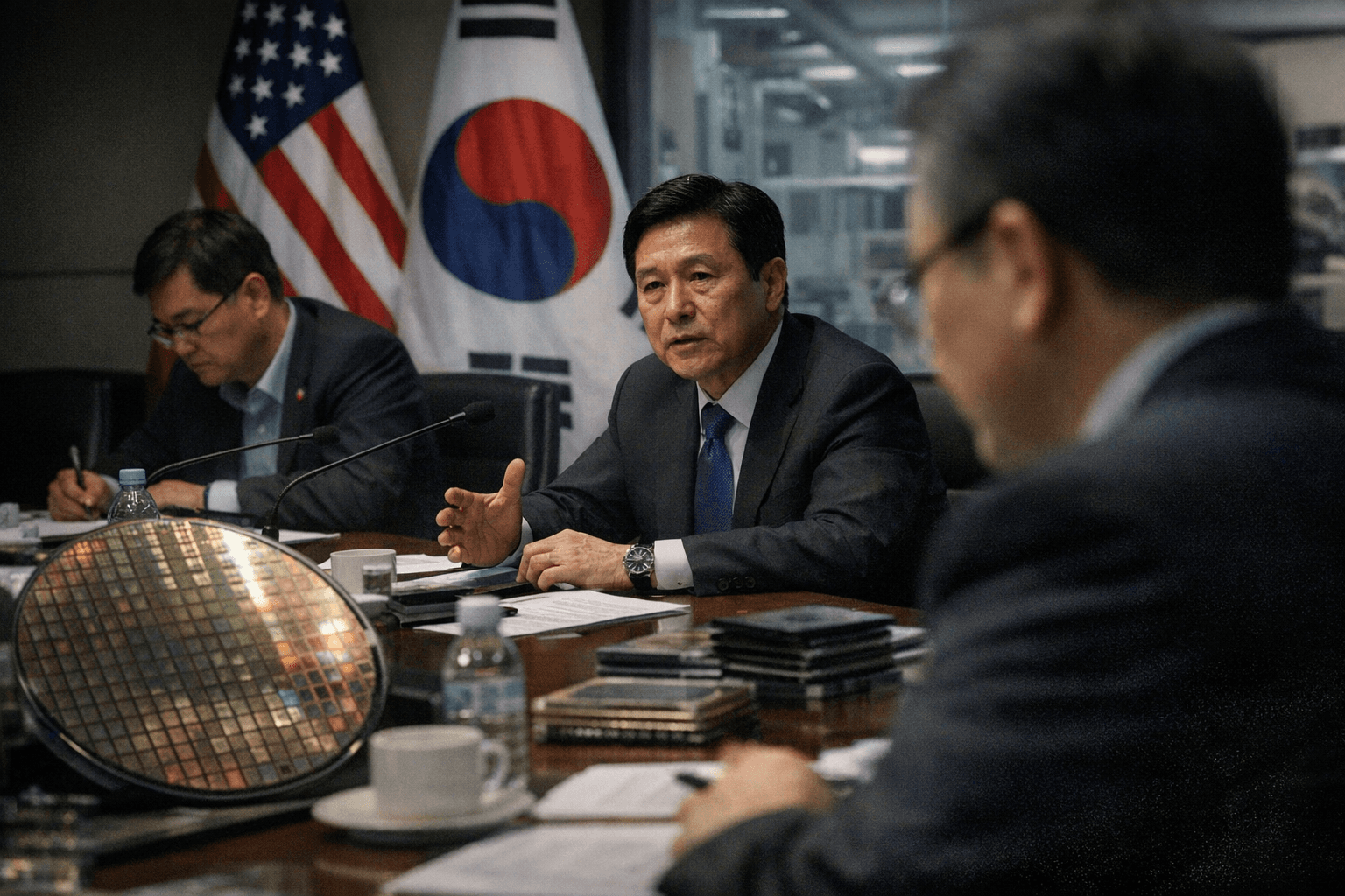 U.S. 100% tariff threat jolts South Korea’s chip sector and policy makers