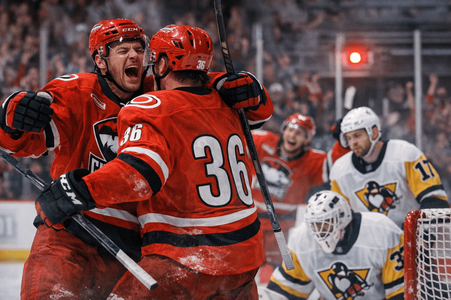 Checkers Rally Past Penguins 5-2, Extend Point Streak to Six
