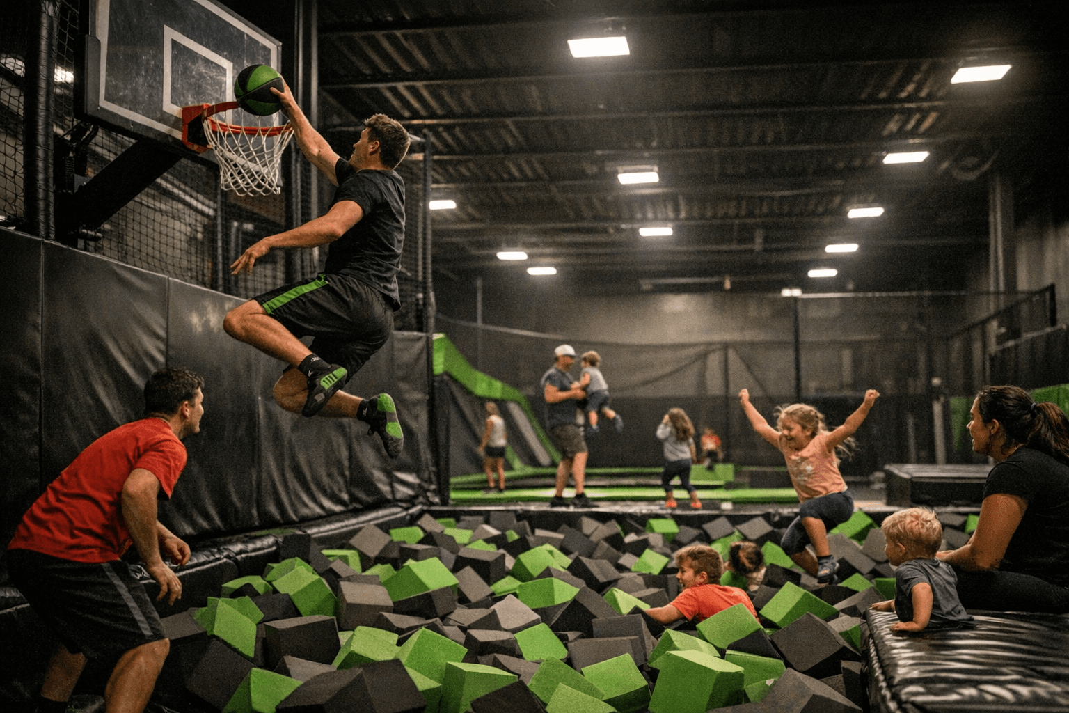 Get Air Medford Opens With Slamball, Foam Pits and Family Programming