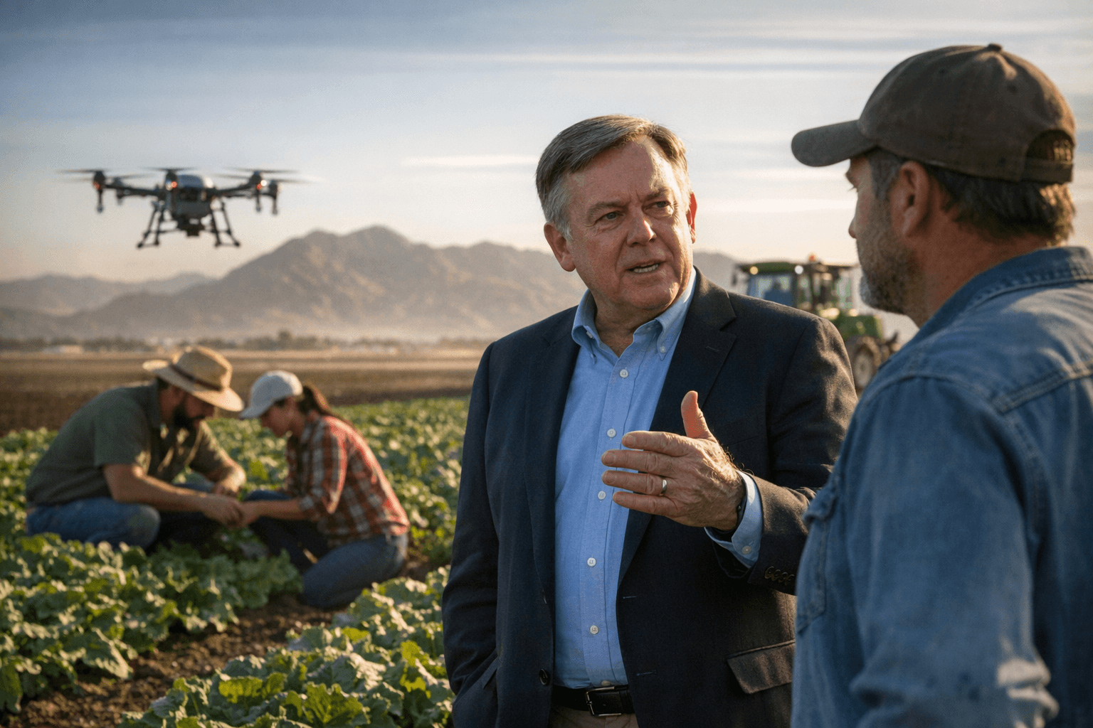 ASU president praises Yuma agriculture, Regents fund $3M innovation hub