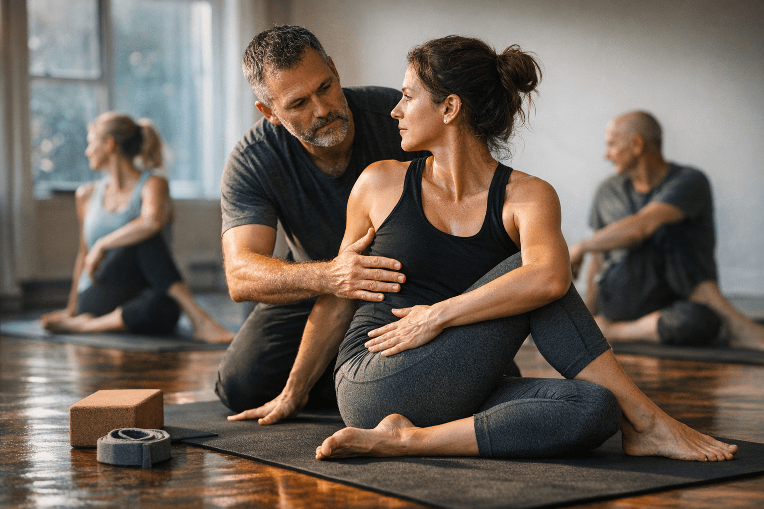 Safe Yoga Twists: Thoracic Rotation, Core Cues and Graduated Variations