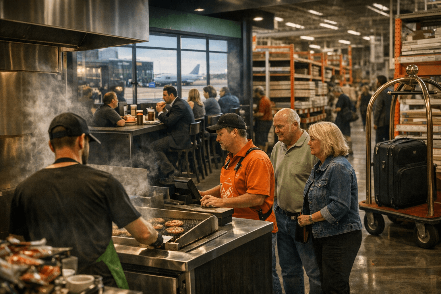 Wahlburgers Expands Into Home Depot, Airports and Hotels, Driving Hiring