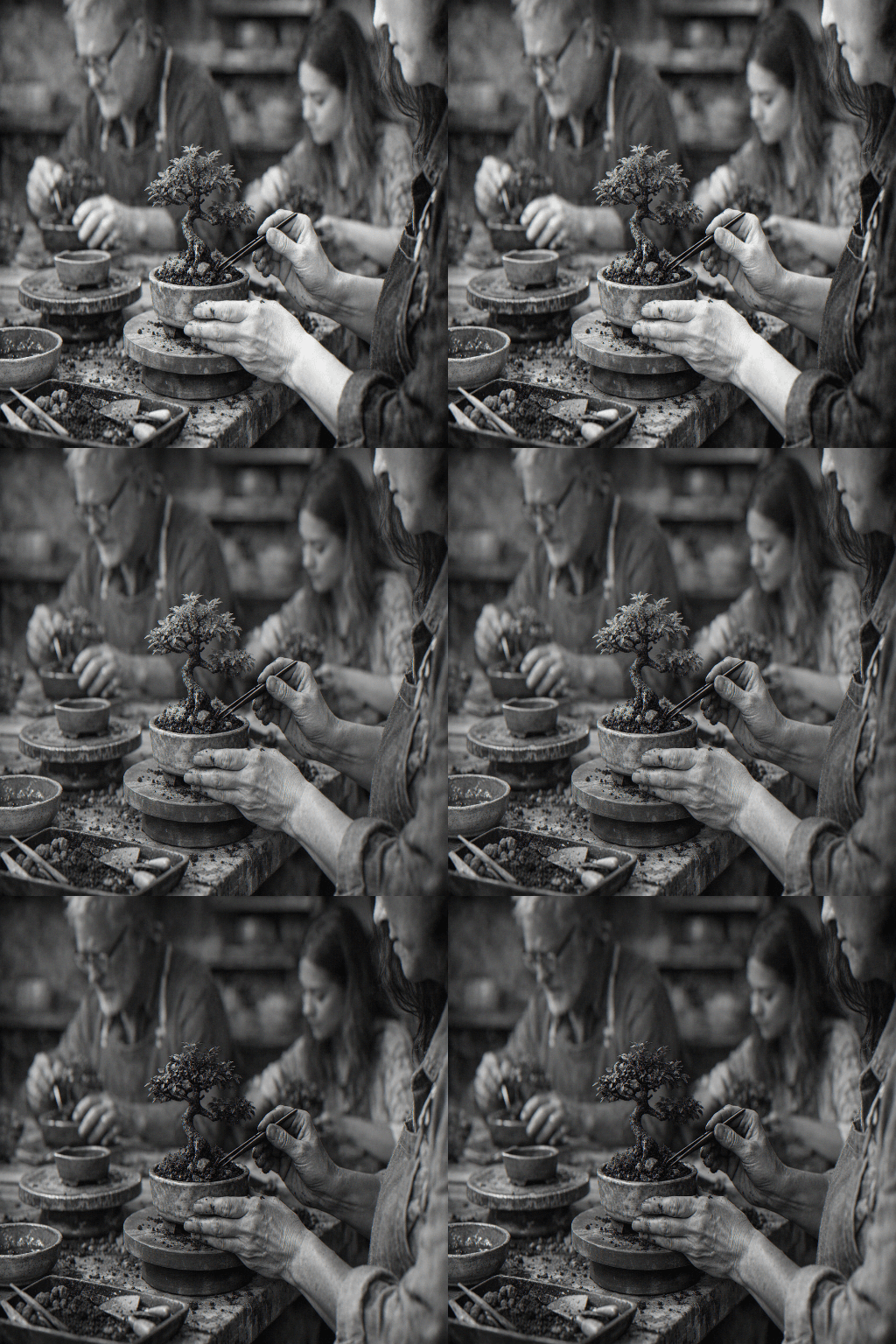 Hands-On Three-Part Workshop: Make, Glaze and Plant Take-Home Bonsai