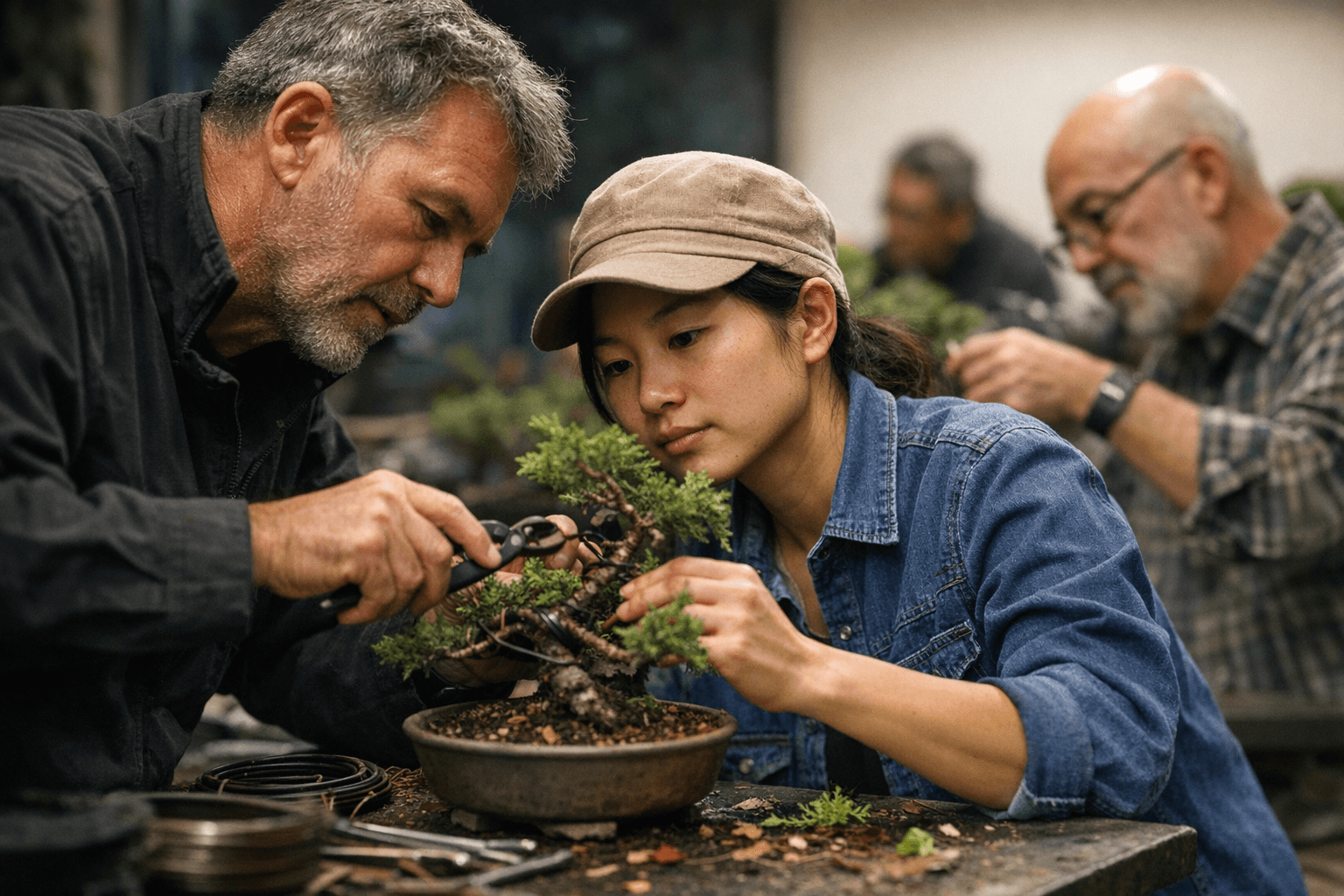 Hands-On Bonsai Workshop at Lotus Covers Styling, Wiring, Pruning Jan. 24