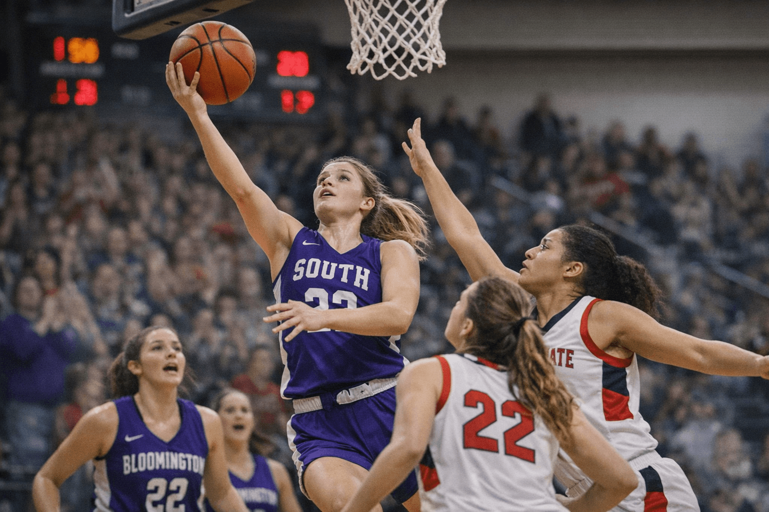 Bloomington South Girls Extend Conference Roll, Top Terre Haute South Vigo 63-43
