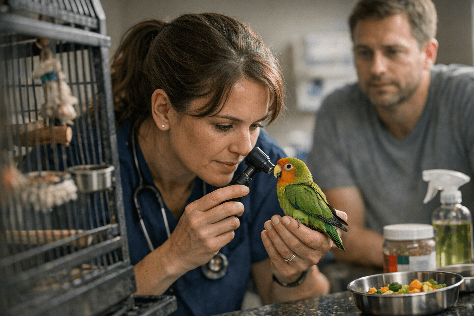 Veterinarian-led Guide to Daily Care for Small Hookbill Parrots