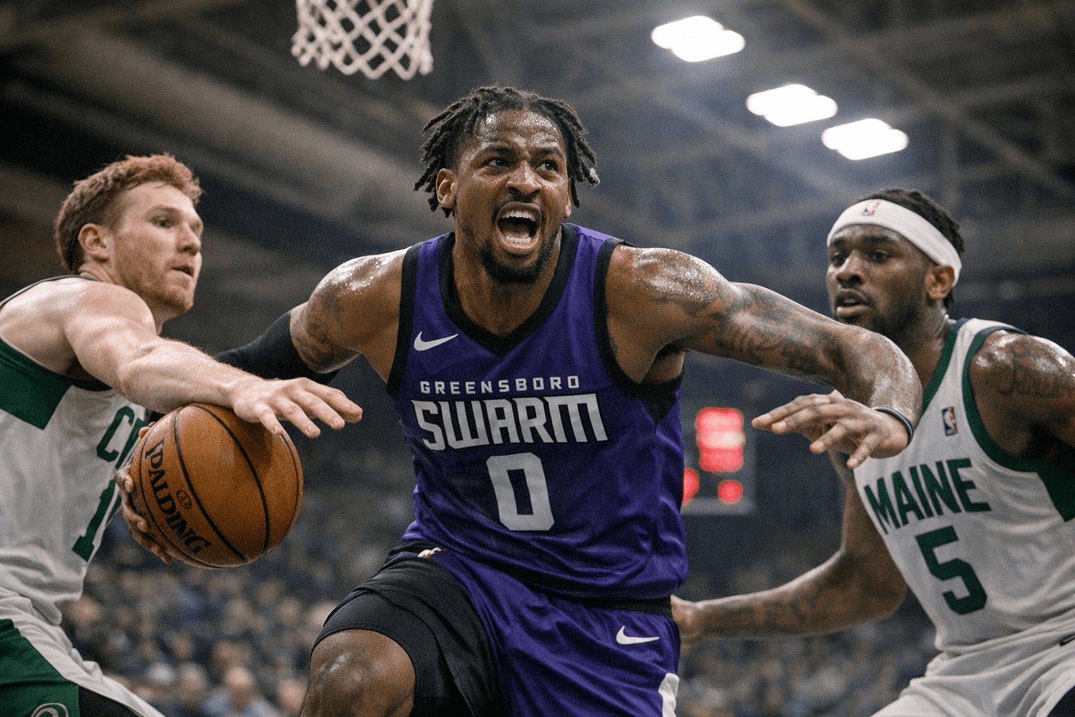 Greensboro Swarm Top Maine Celtics 122-112 as Garrett Shines