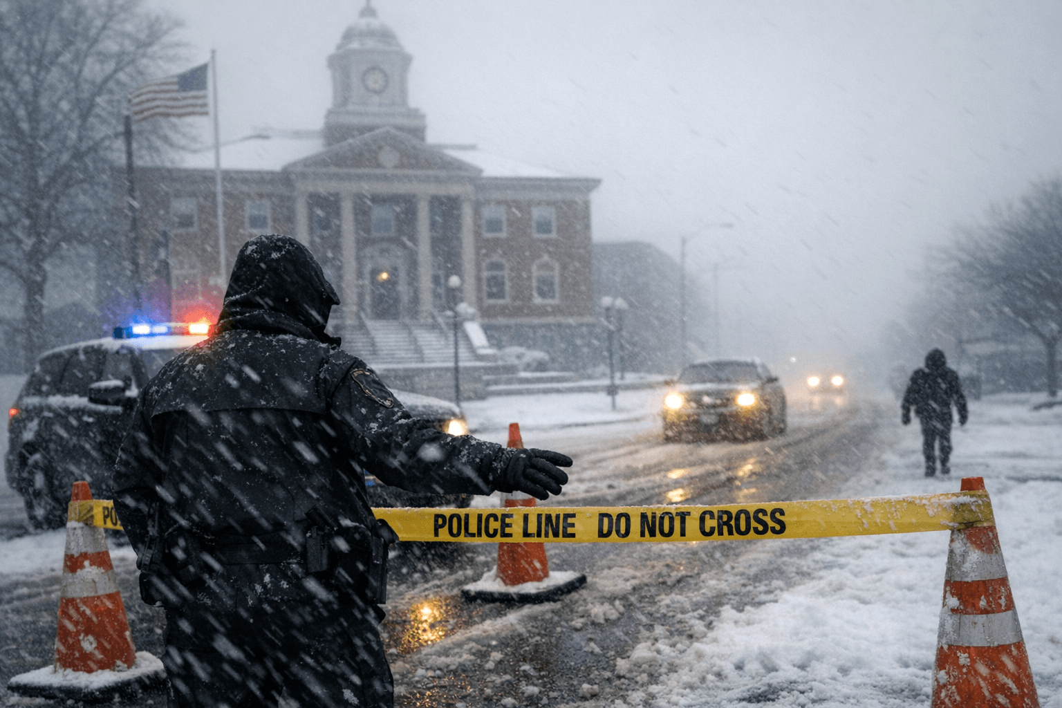 Middletown Closes City Hall and Public Facilities Monday, Urges Residents Off Roads