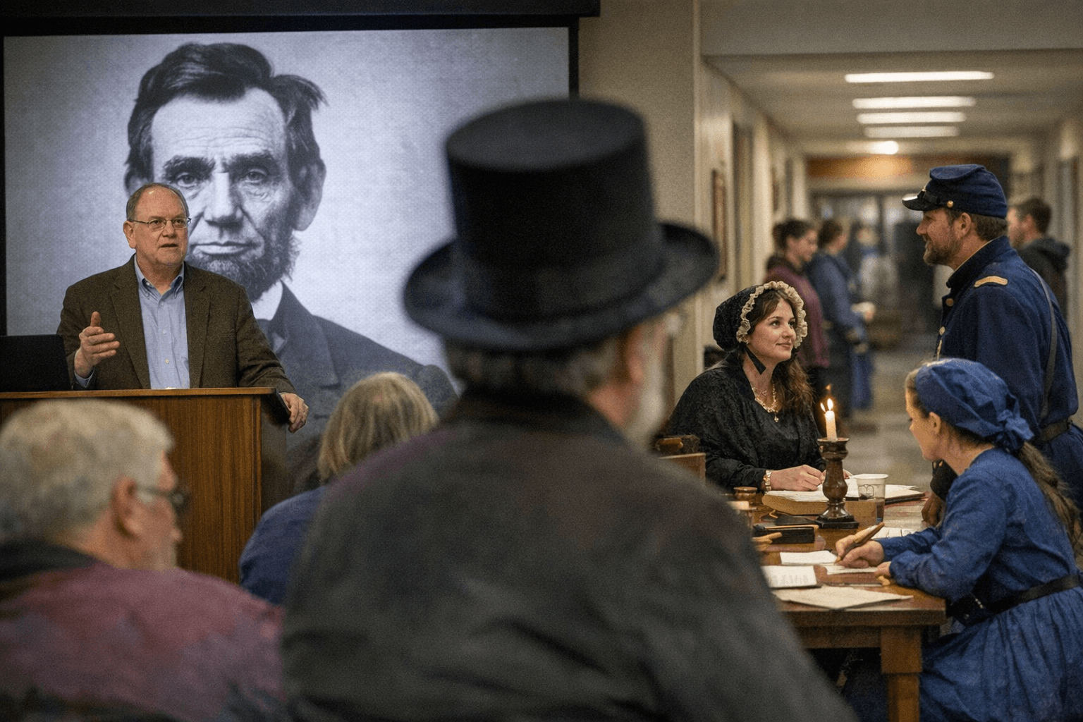 LLCC Campuses Mark Lincoln's Birthday Feb. 12 with Lecture, Activities