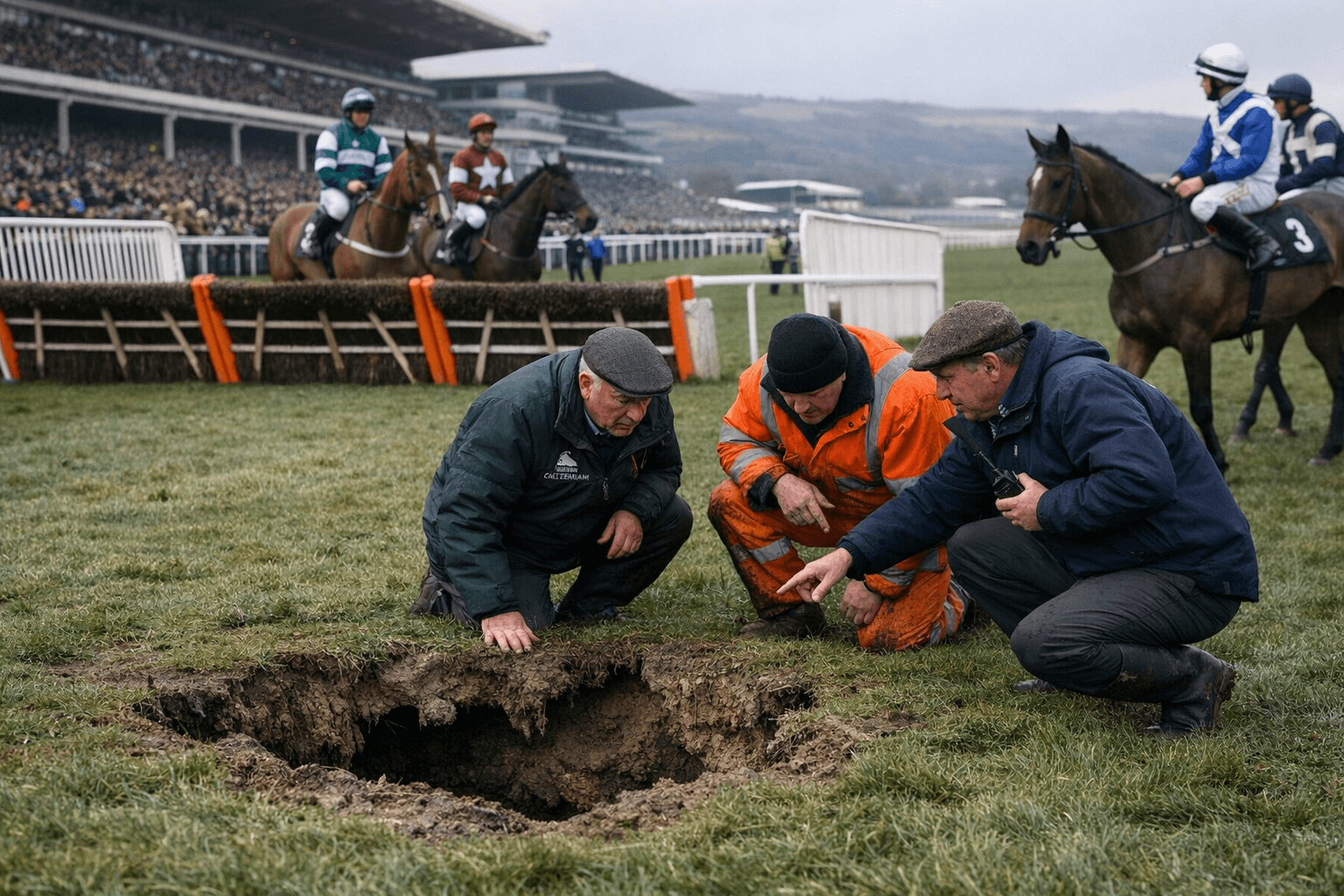 Hole in Cheltenham Hurdles Course Delays Trials Day; Favourite Withdrawn, Kripticjim Wins