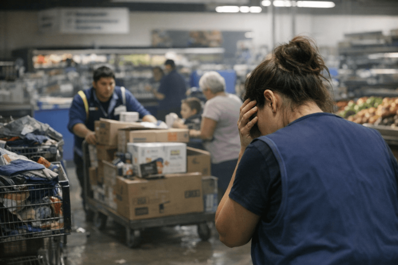Walmart workers report severe understaffing while corporate calls stores overstaffed
