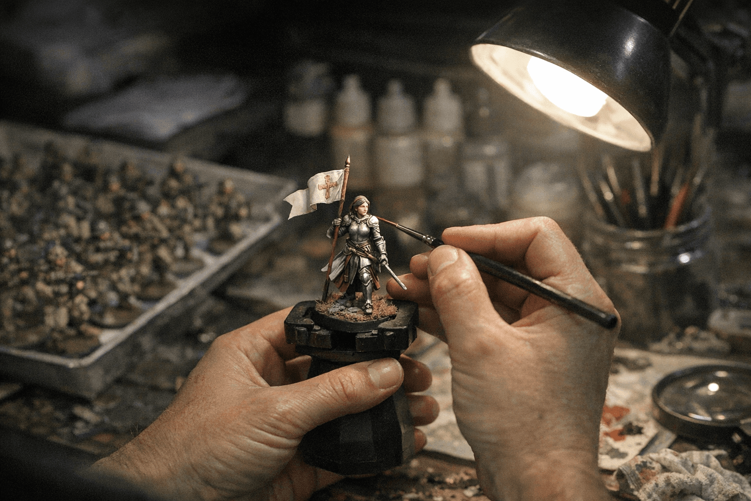 Diary: From Army Batches to Bad Squiddo Joan of Arc PaintComp Entry