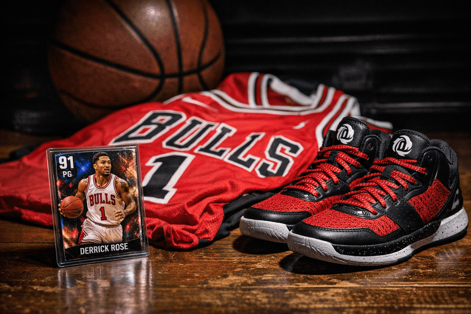 New DROSE-AND-JERSEYS-SHOES Locker Code Live for 91-rated Derrick Rose, Jersey and Shoes