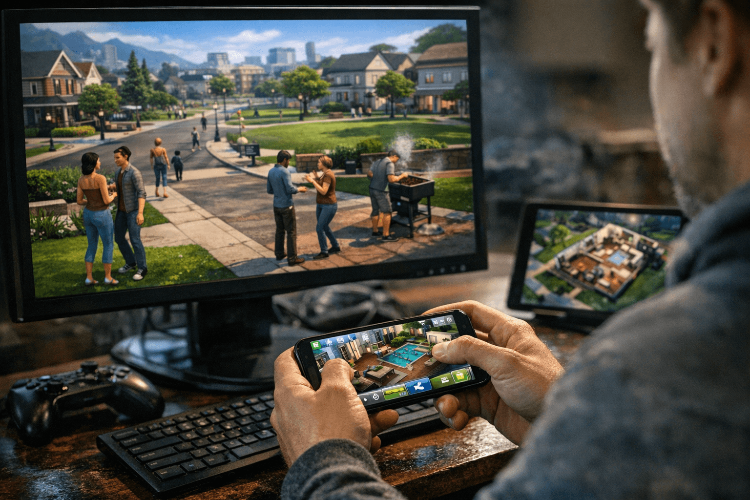 EA Survey Reveals Possible Open-Neighborhood Single-Player Sims and Mobile Plans