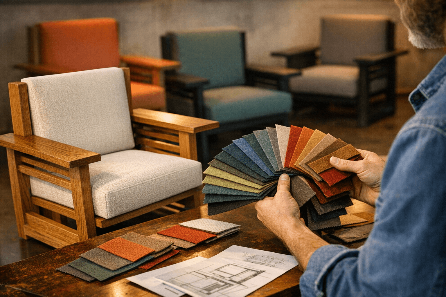 Orangalia_73 Updates Frank Lloyd Wright-Inspired Robie Chair to 16 Swatches