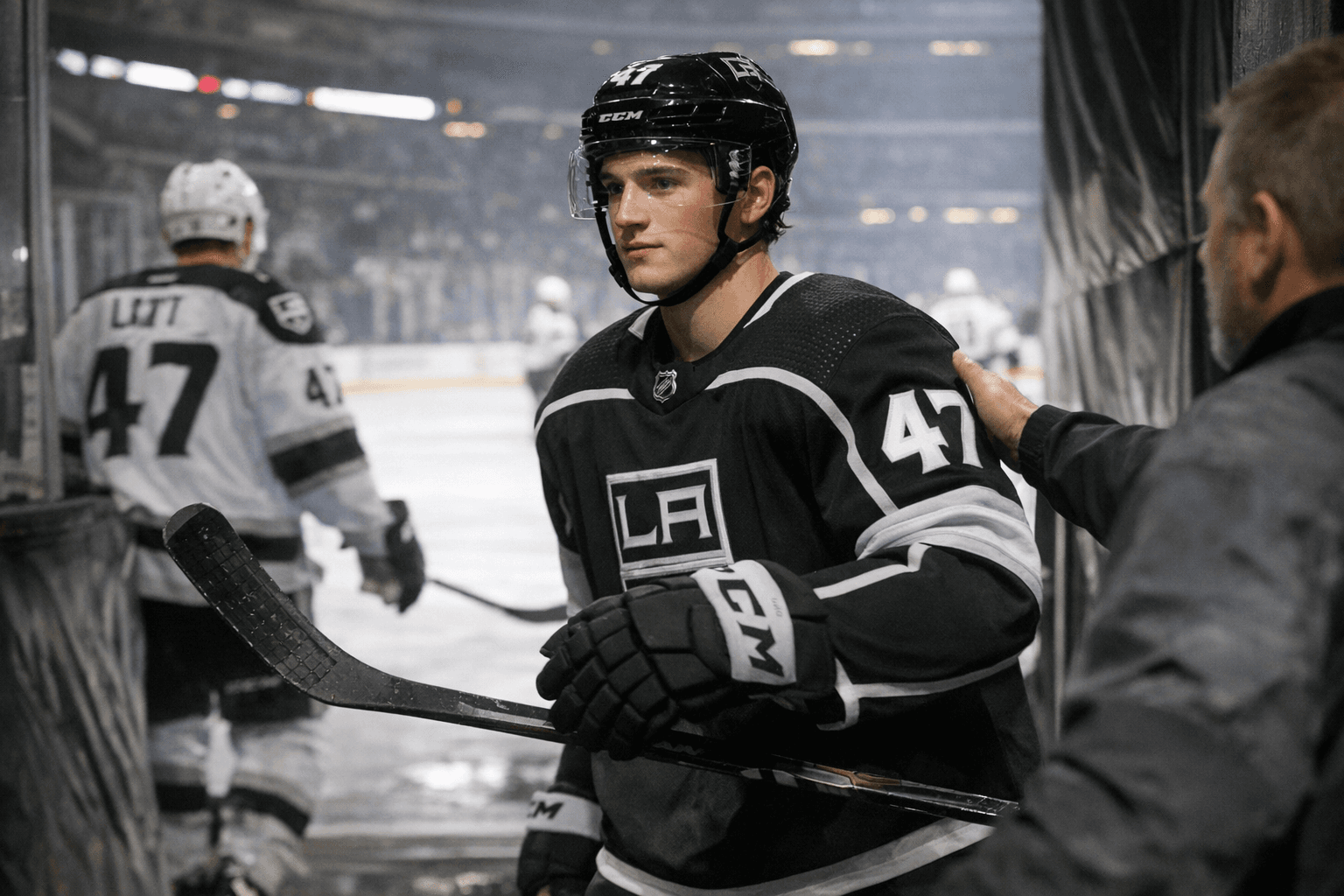 Kings Recall Kenny Connors From Ontario Reign After Strong AHL Rookie Season