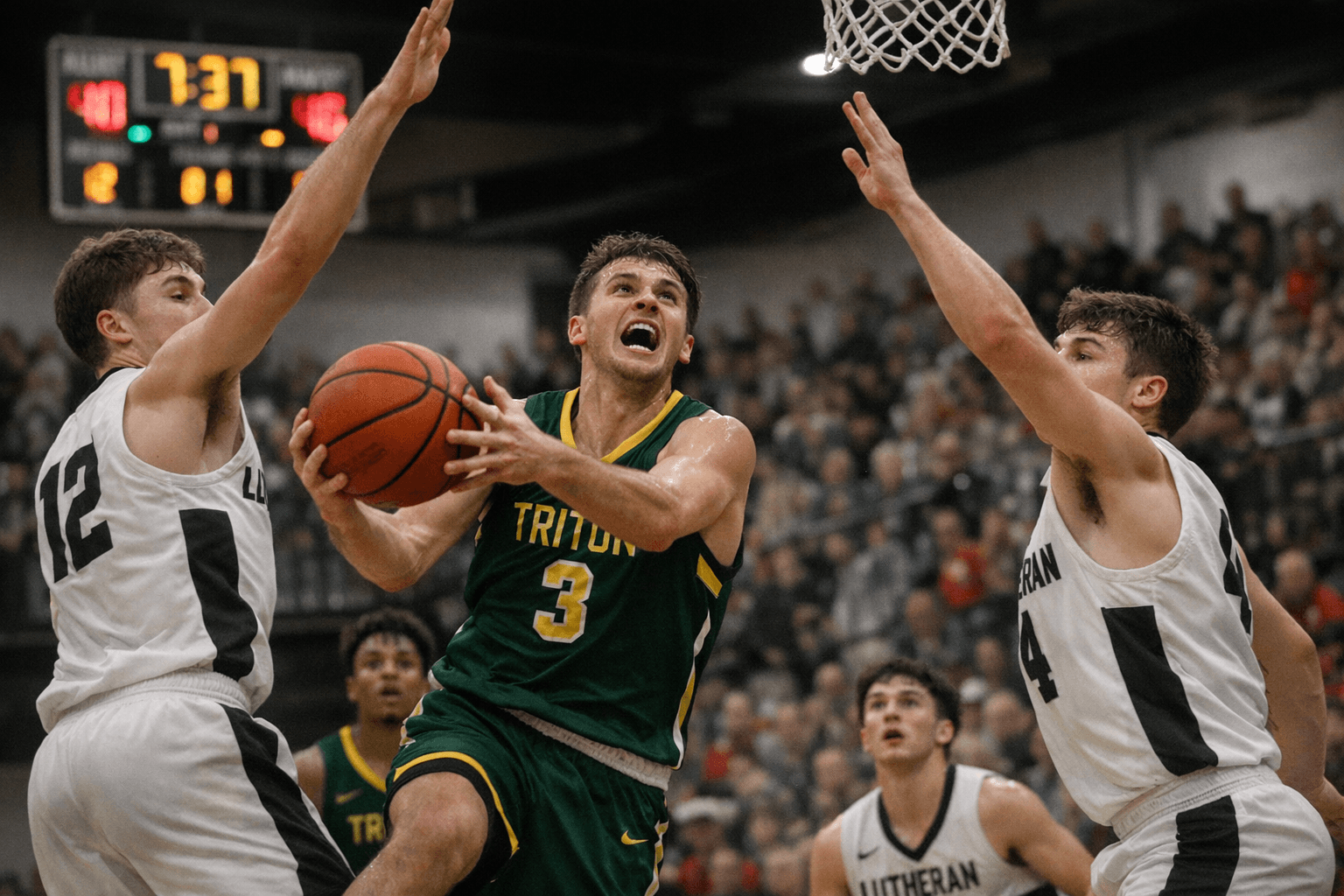 Triton Central Holds Off Indianapolis Lutheran 41-35 in Weekend Win