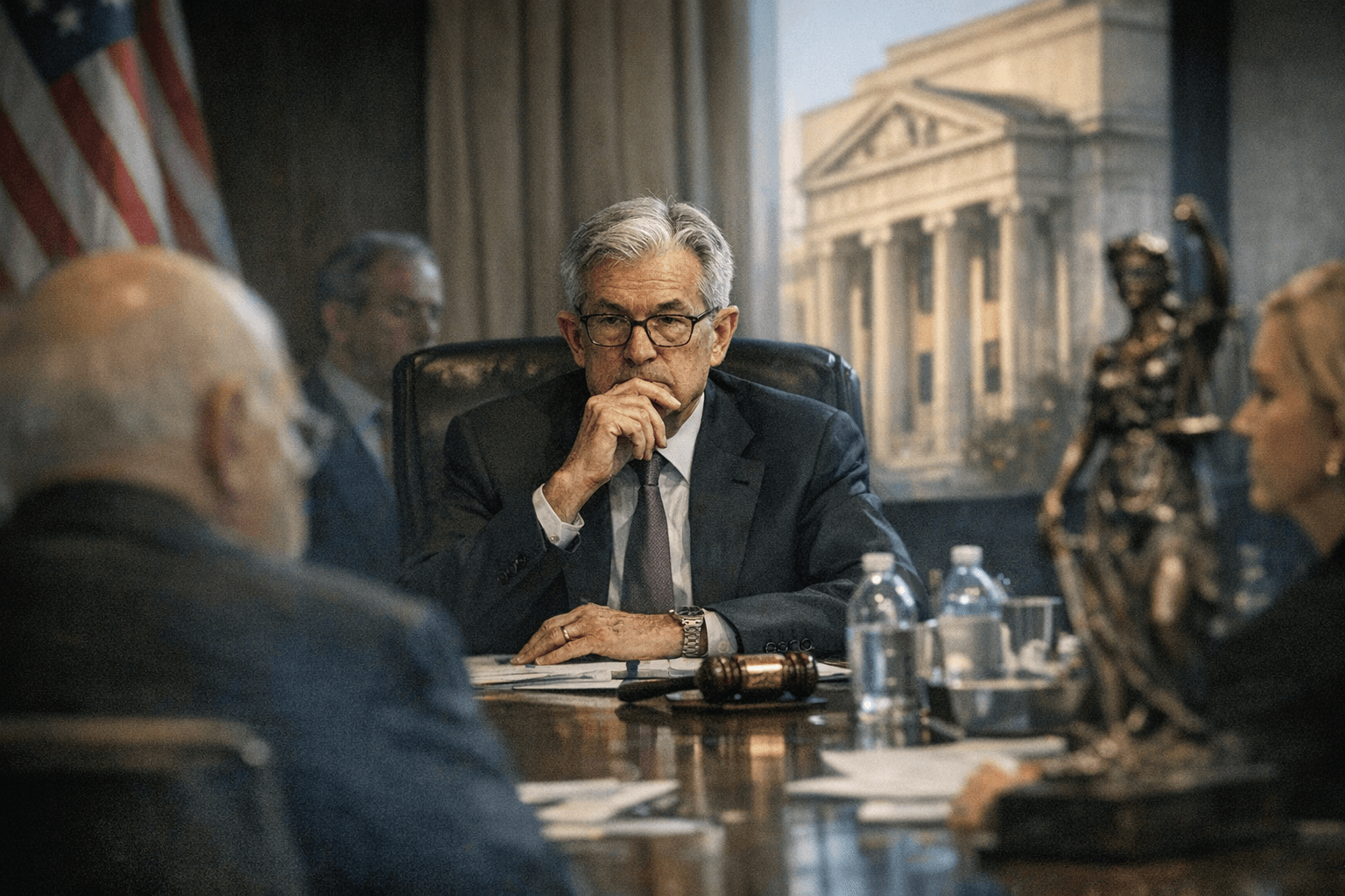 Fed meeting overshadowed by threats to central bank independence