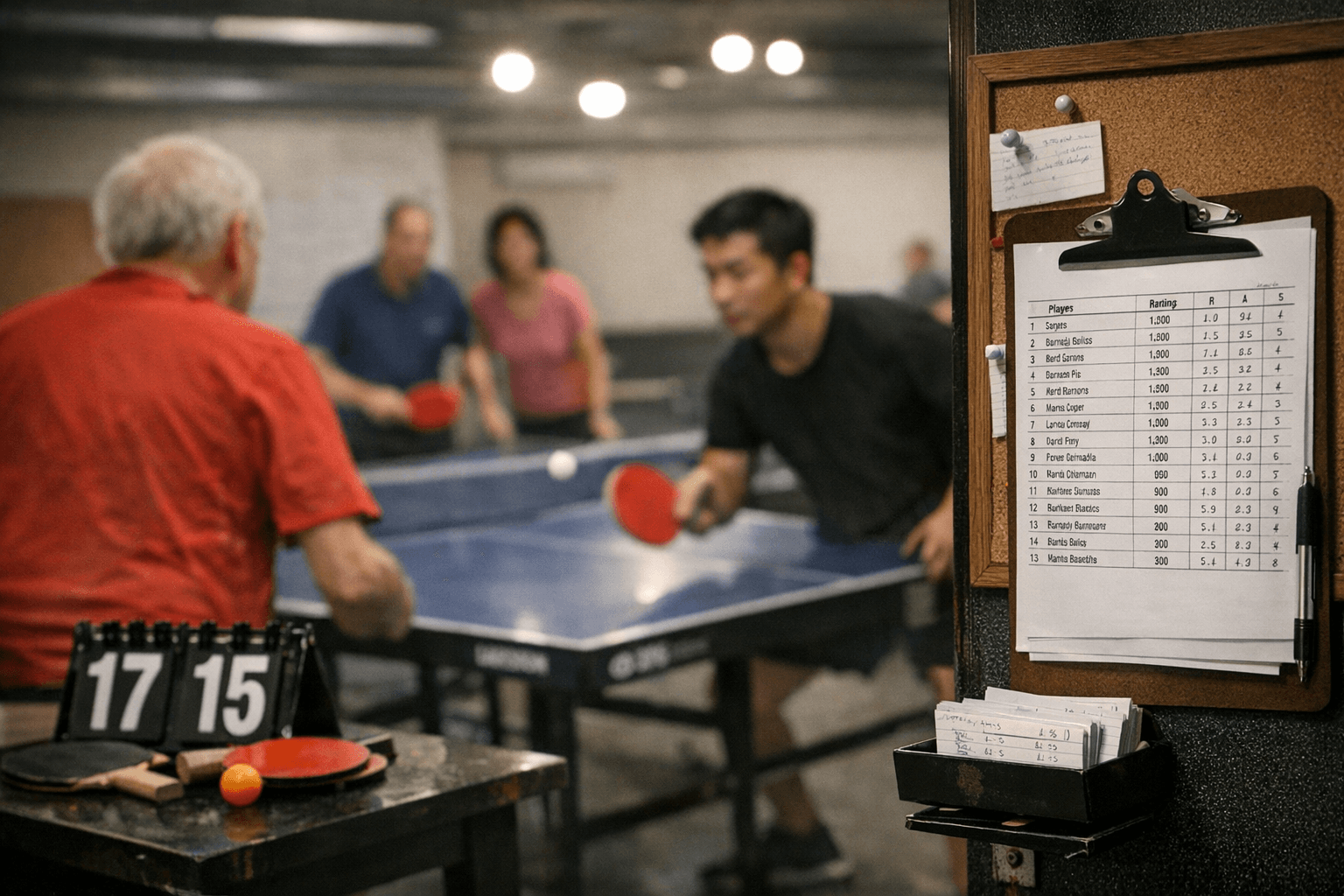 Step-by-Step Guide to Running a Ping-Pong Club Ladder and Ratings