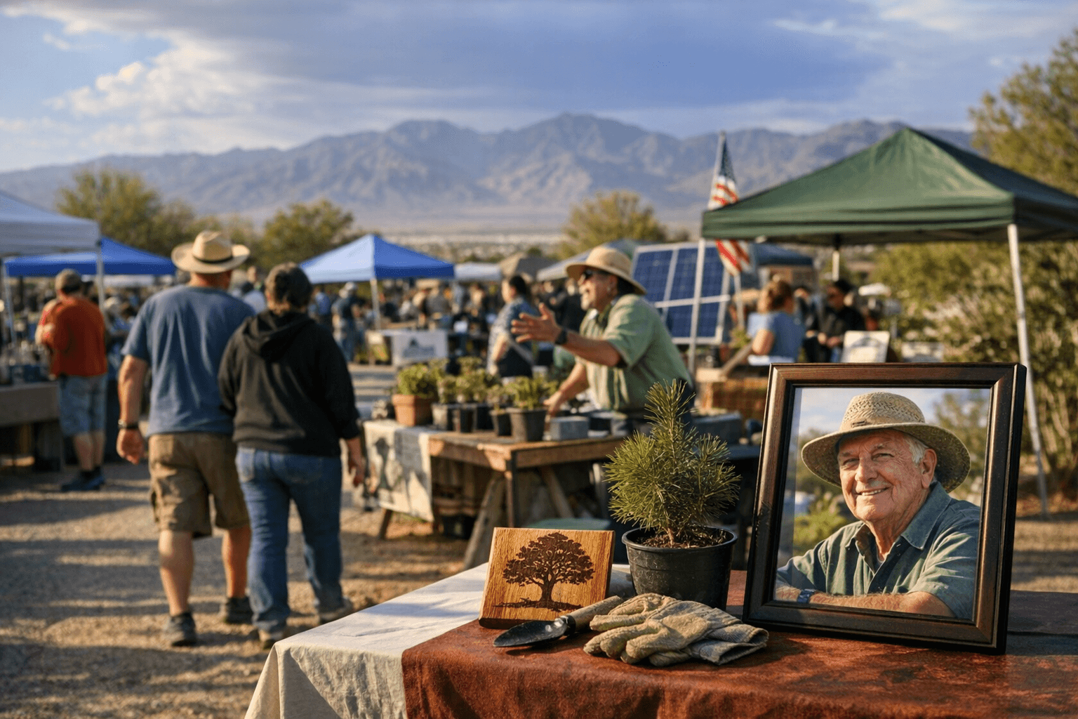 Pahrump Earth/Arbor Day organizers recruit booths, honor John Pawlak's legacy