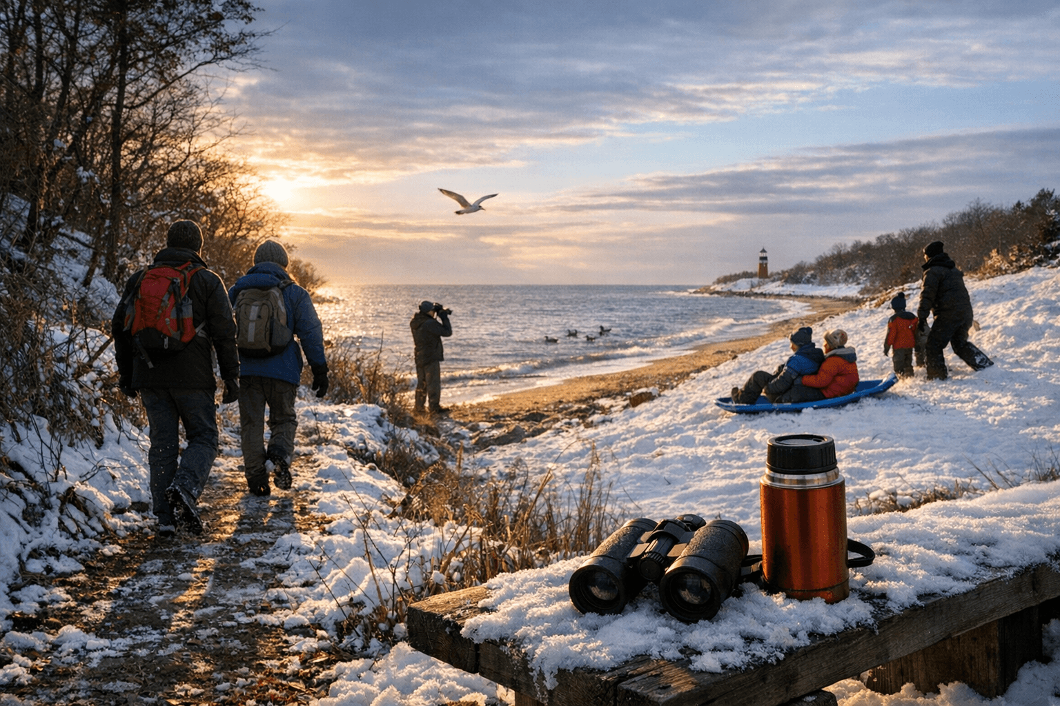 Suffolk County Winter Outdoor Guide: Trails, Beaches, Birding, Safety Resources