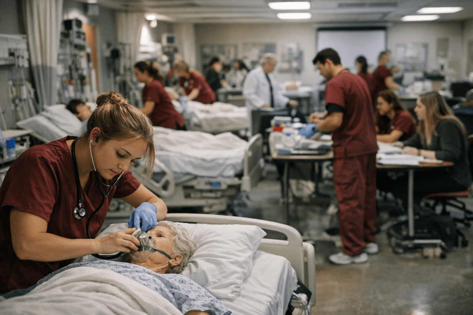 NIC Nursing, Allied Health Enrollment Jumps 12% Amid Capacity Strain