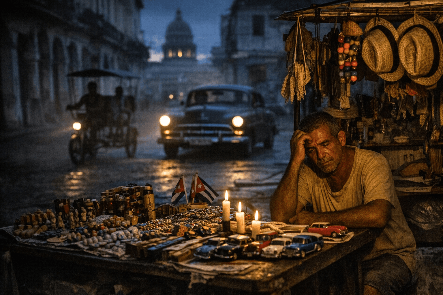 Tourism Collapse Hits Havana Vendors Amid Blackouts, Sanctions and Lost Oil