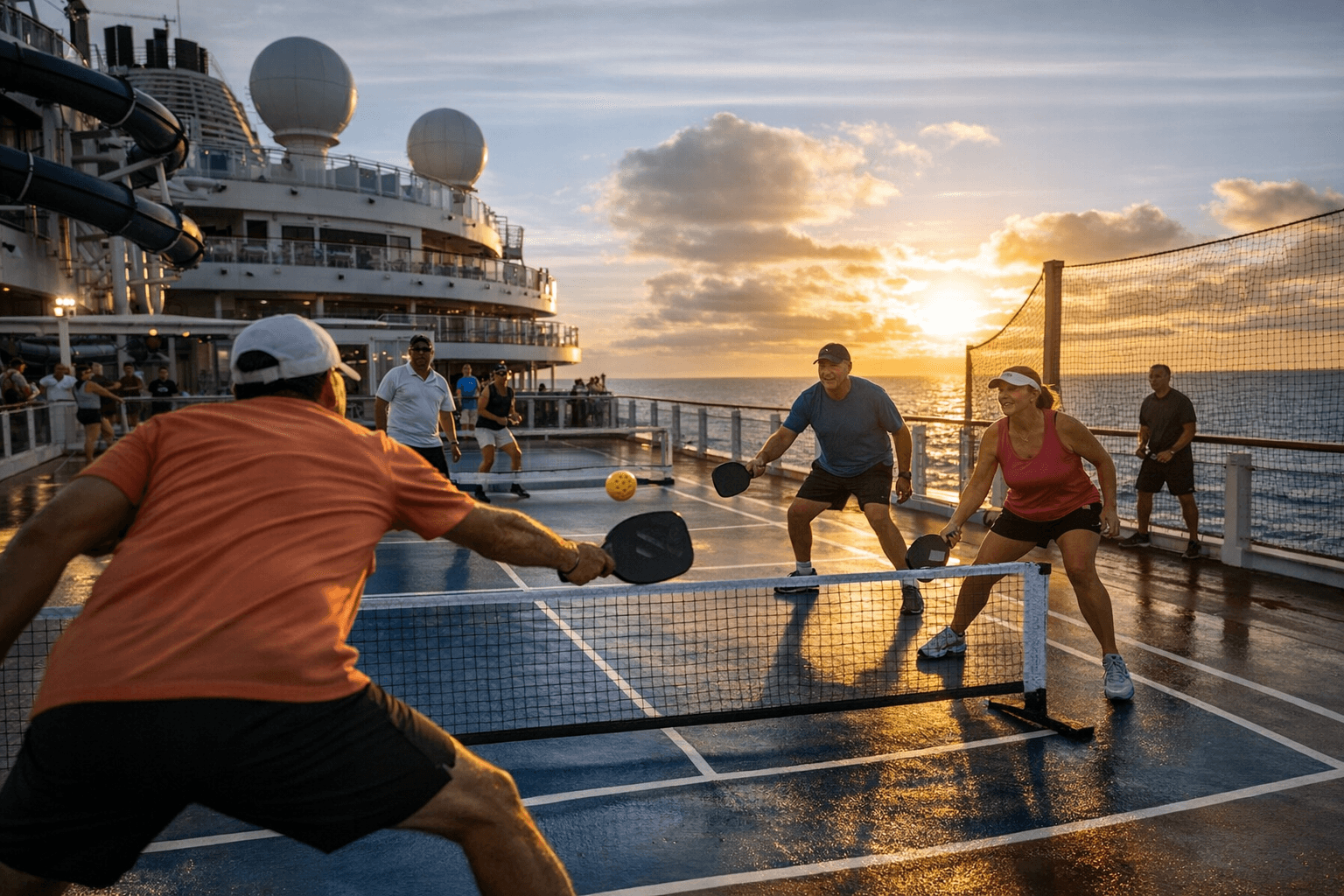 Genting Dream Debuts Asia’s First Pickleball-at-Sea Experience for Travelers
