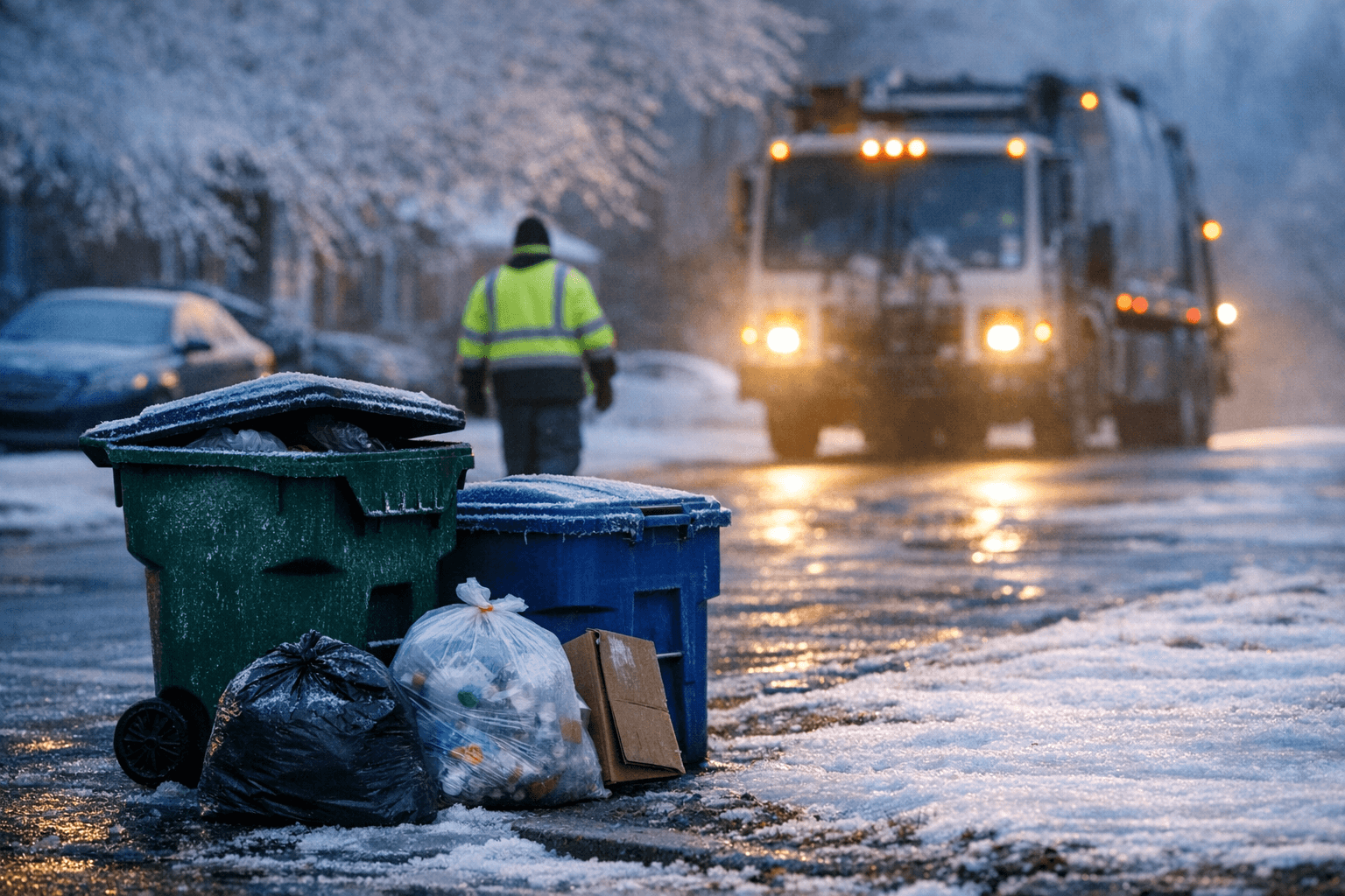 Greensboro delays Monday-Tuesday trash pickups to Wednesday, Jan. 28