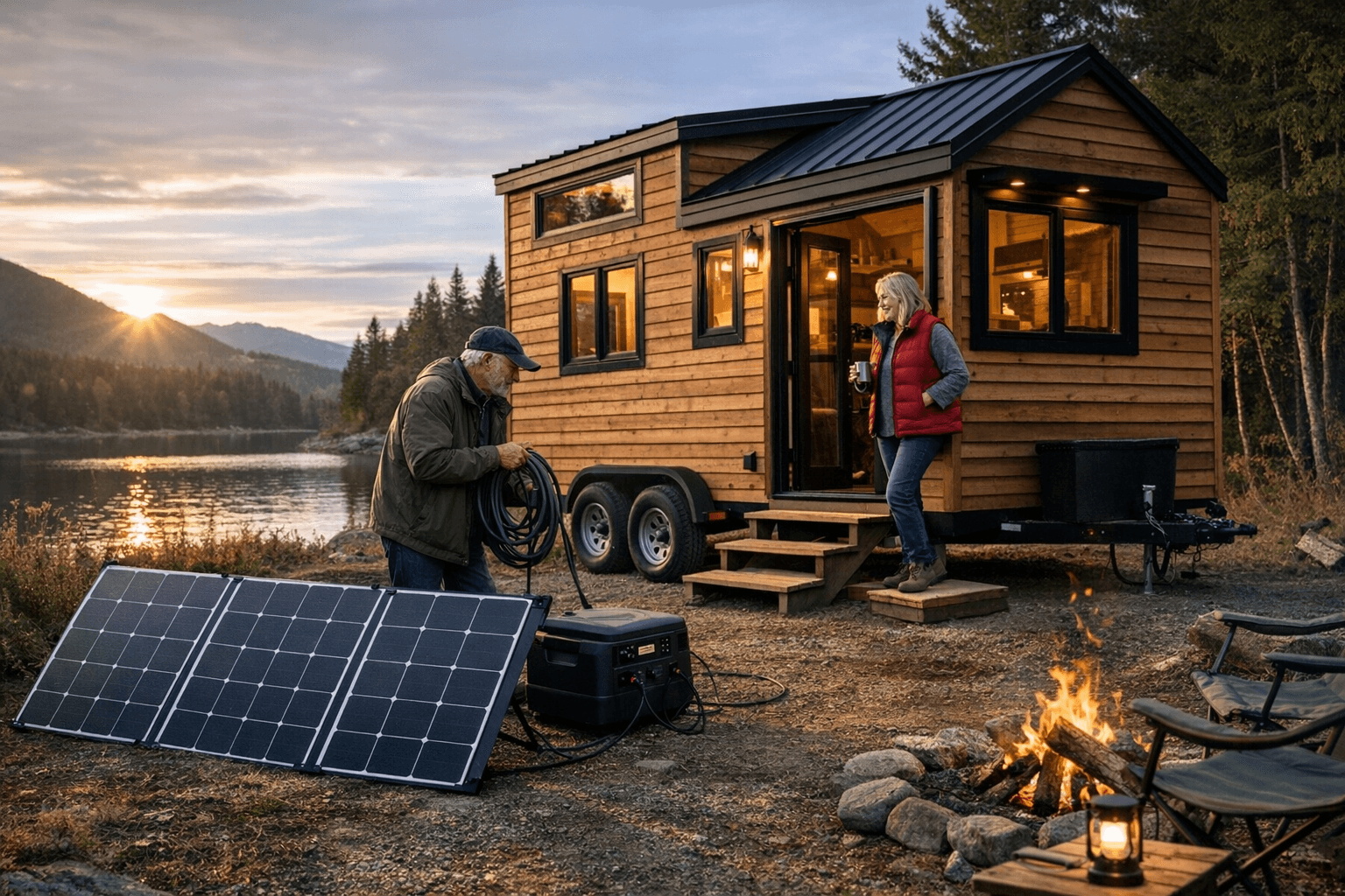 Tiny Birdy: 20‑Foot Towable Off‑Grid Home for Mobile Retirement